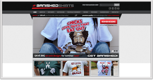 Banished Shirts Redesign - 2012