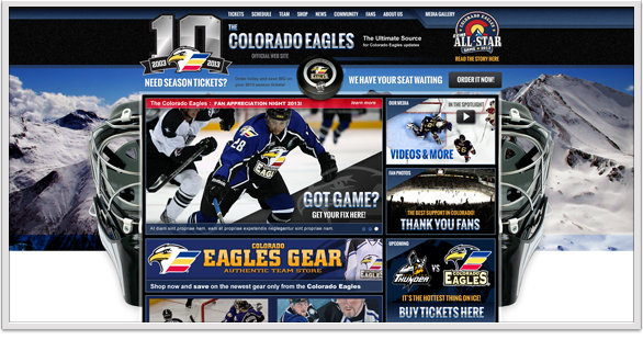 Colorado Eagles Official Site - 2012