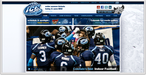 Colorado Ice Football - 2011