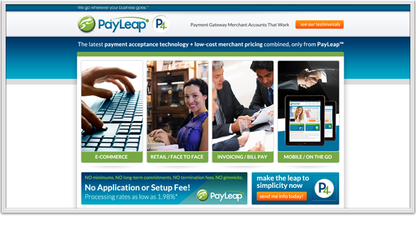 PayLeap P4 Program - 2012