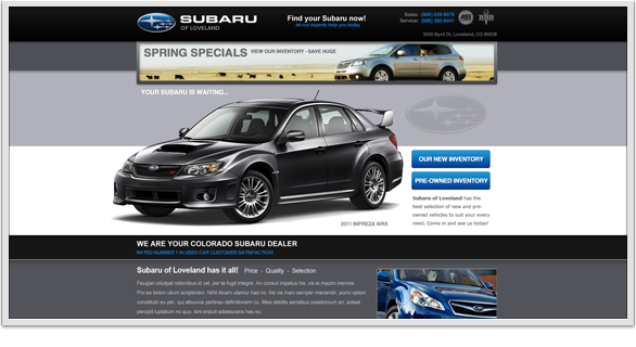 Subaru of Loveland - 2012