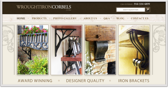 Wrought Iron Corbels- 2012